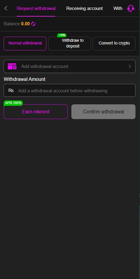 786ace Game Withdrawal